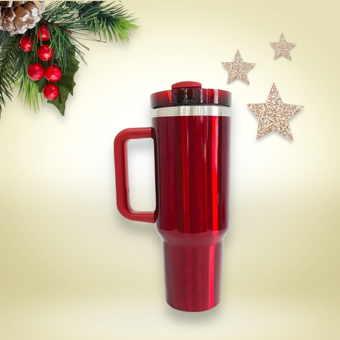 Christmas Stanley Tumbler Dupe